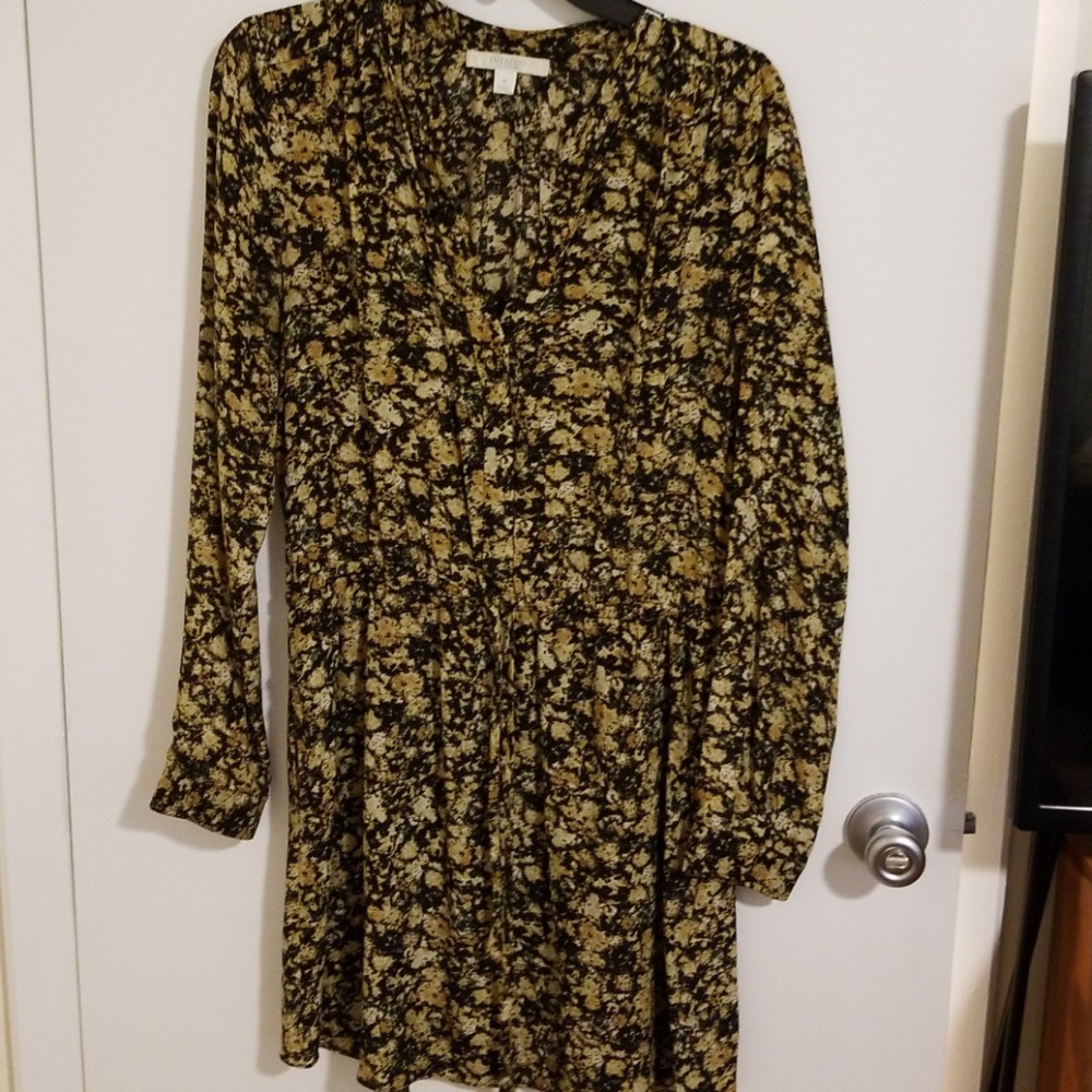 Piperlime  silk drawstring dress